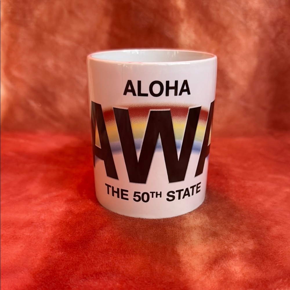 Aloha Hawaii Colorful Collector’s Mug